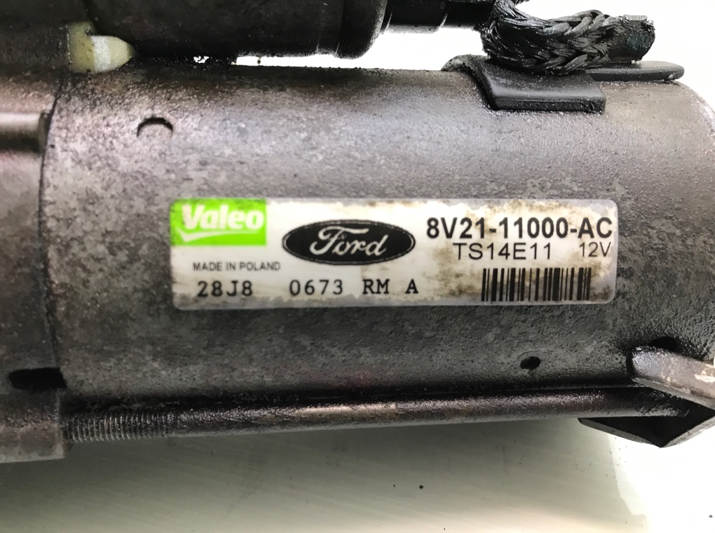 Стартер бу для Ford Fiesta 6 1.6 TDCi,  2008 г.