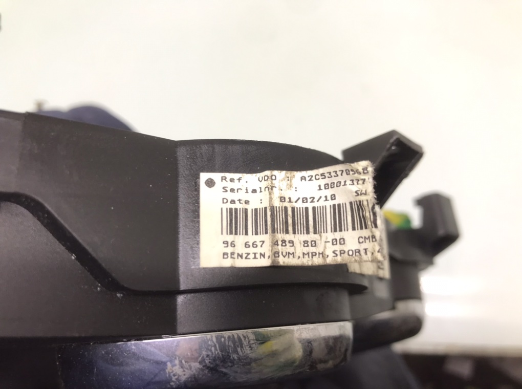 Щиток приборов (приборная панель) бу для Peugeot 207  1.4 i,  2010 г.