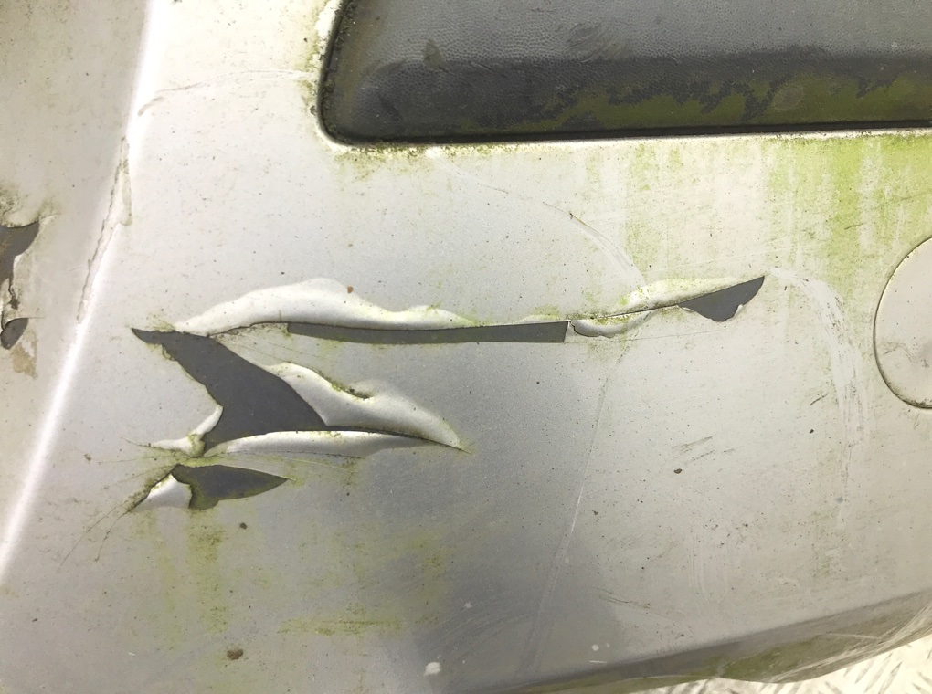 Бампер задний бу для Opel Astra H 1.8 i,  2005 г.