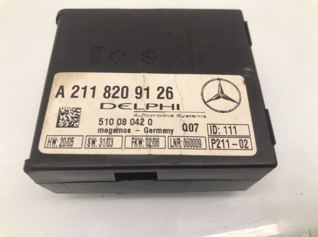 Блок управления сигнализацией бу для Mercedes C W203 2.5 i,  2006 г.