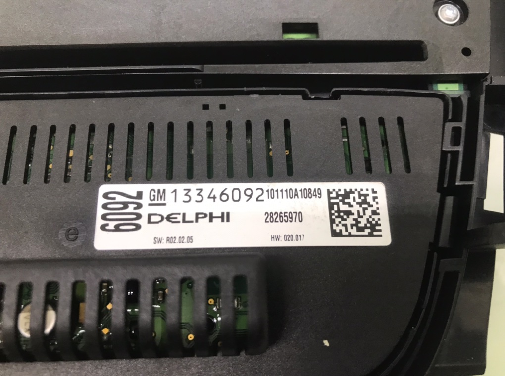 Блок управления магнитолой бу для Opel Meriva B 1.4 i,  2010 г.