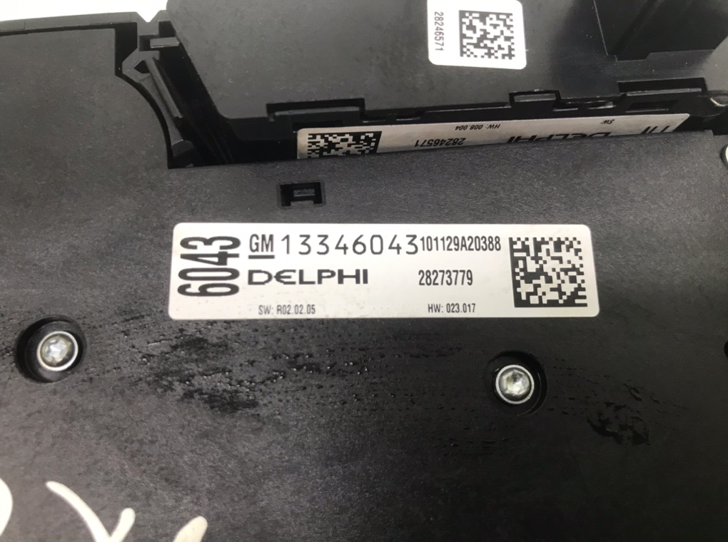 Блок управления магнитолой бу для Opel Meriva B 1.4 i,  2010 г.