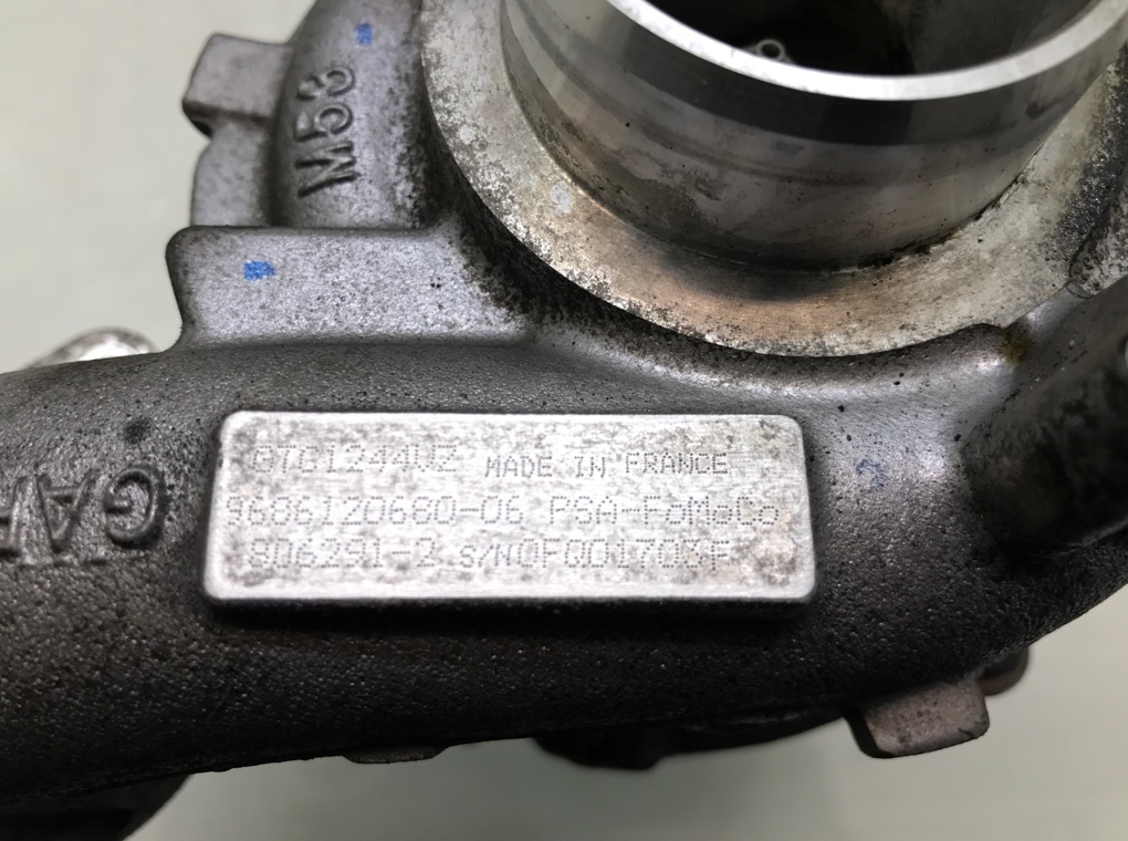 Турбина бу для Citroen C5  1.6 HDi,  2011 г.