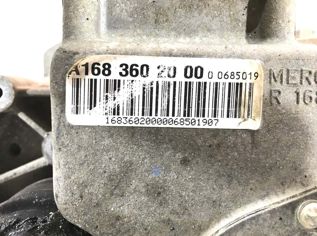 КПП механическая (МКПП) бу для Mercedes A W168 1.6 i,  2002 г. A1683602000, 	716501