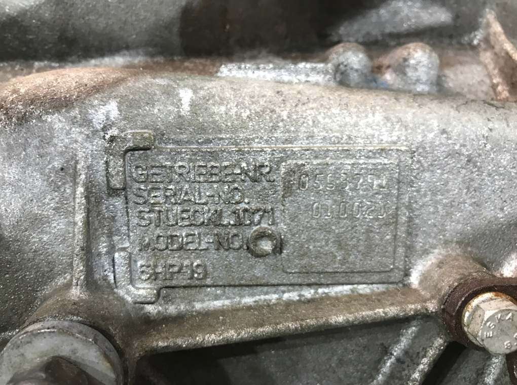 КПП автоматическая (АКПП) бу для BMW 5 E60/E61 2.0 TD,  2006 г. 6HP19, 7556047
