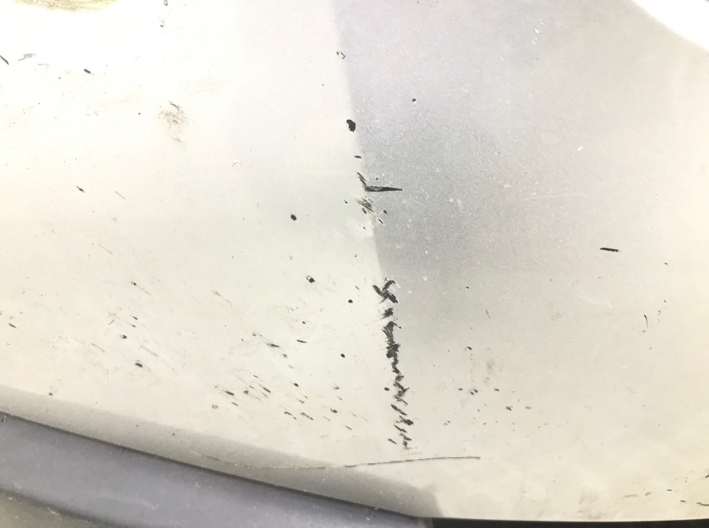 Бампер передний бу для Nissan Qashqai+2  2.0 DCi,  2009 г.