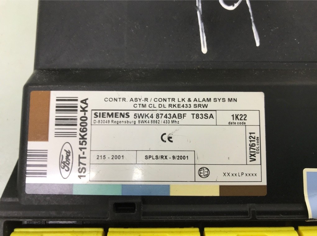 Блок комфорта бу для Ford Focus 1 1.6 i,  2001 г.