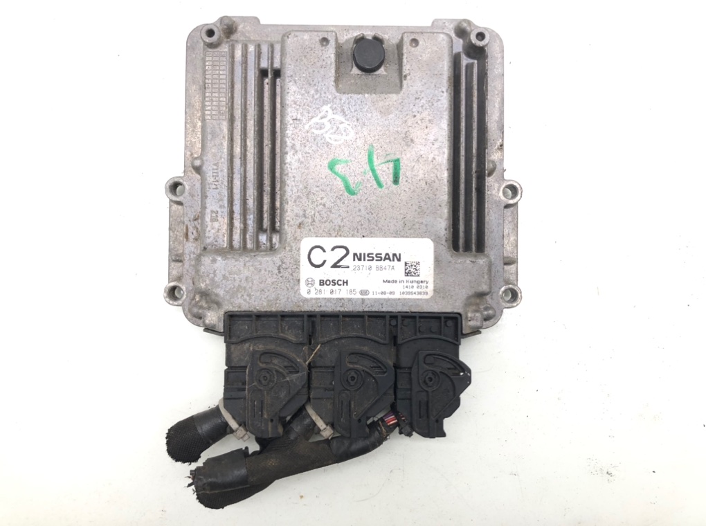 Блок управления двигателем бу для Nissan Qashqai  2.0 DCi,  2011 г.