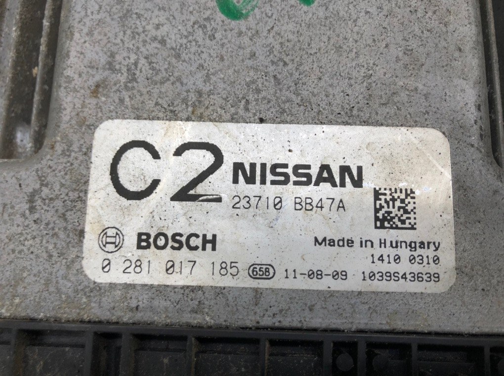 Блок управления двигателем бу для Nissan Qashqai  2.0 DCi,  2011 г.