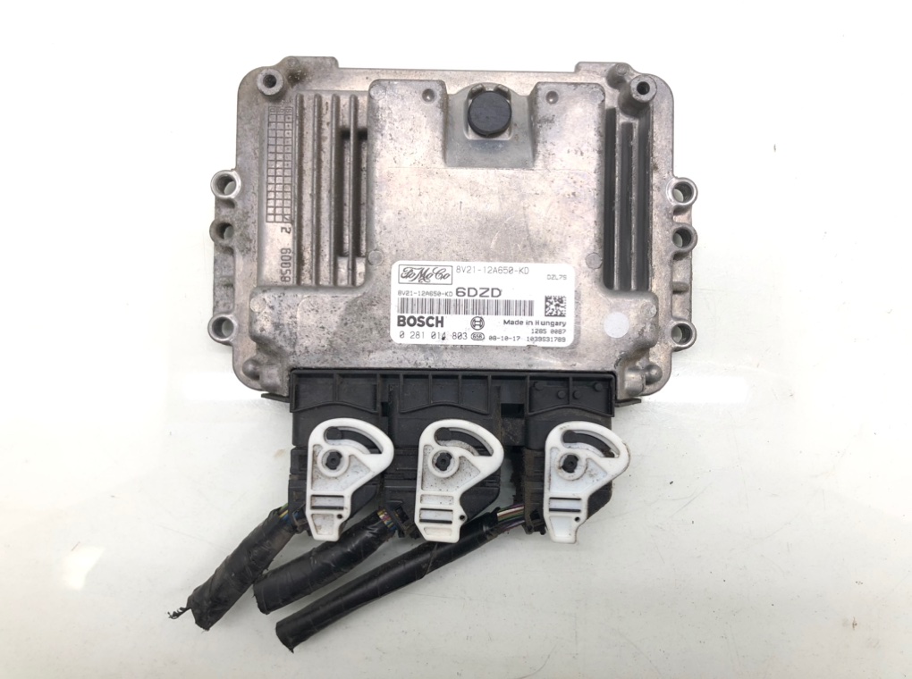 Блок управления двигателем бу для Ford Fiesta 6 1.6 TDCi,  2008 г.