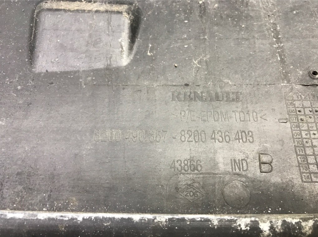 Бампер задний бу для Renault Megane 2 2.0 i,  2007 г.