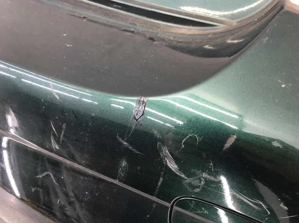 Бампер задний бу для Mini Cooper R56 1.6 i,  2008 г.