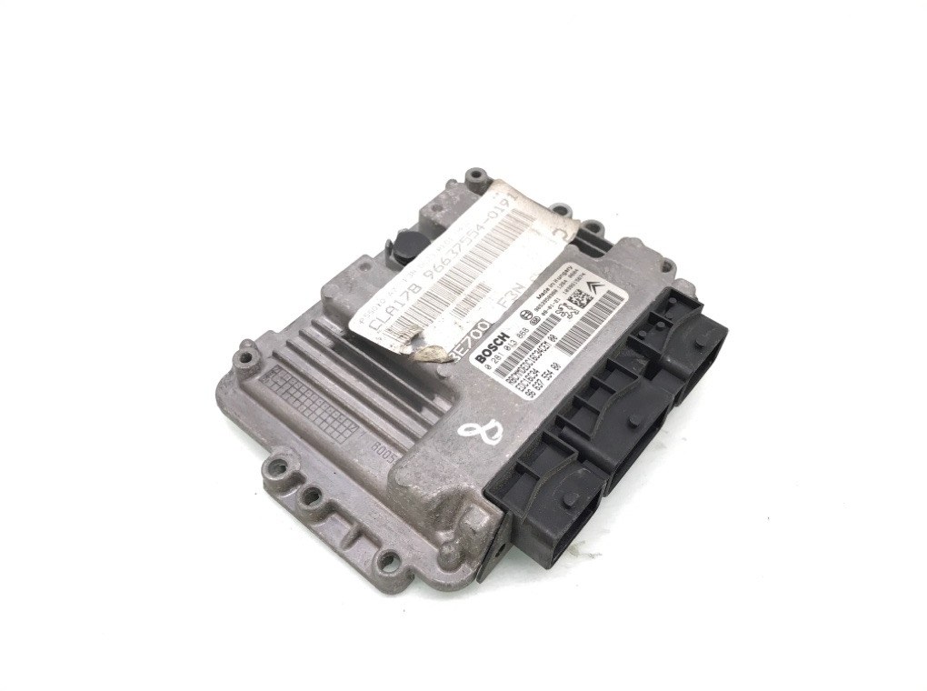 Блок управления двигателем бу для Peugeot 207 1.6 HDi, 2007 г.