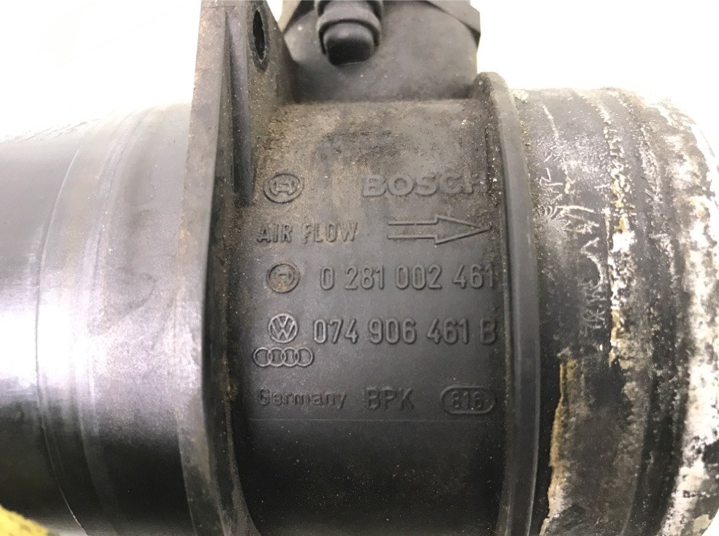 0281002461 Расходомер воздуха Audi A3 8P 2005 , 074906461B