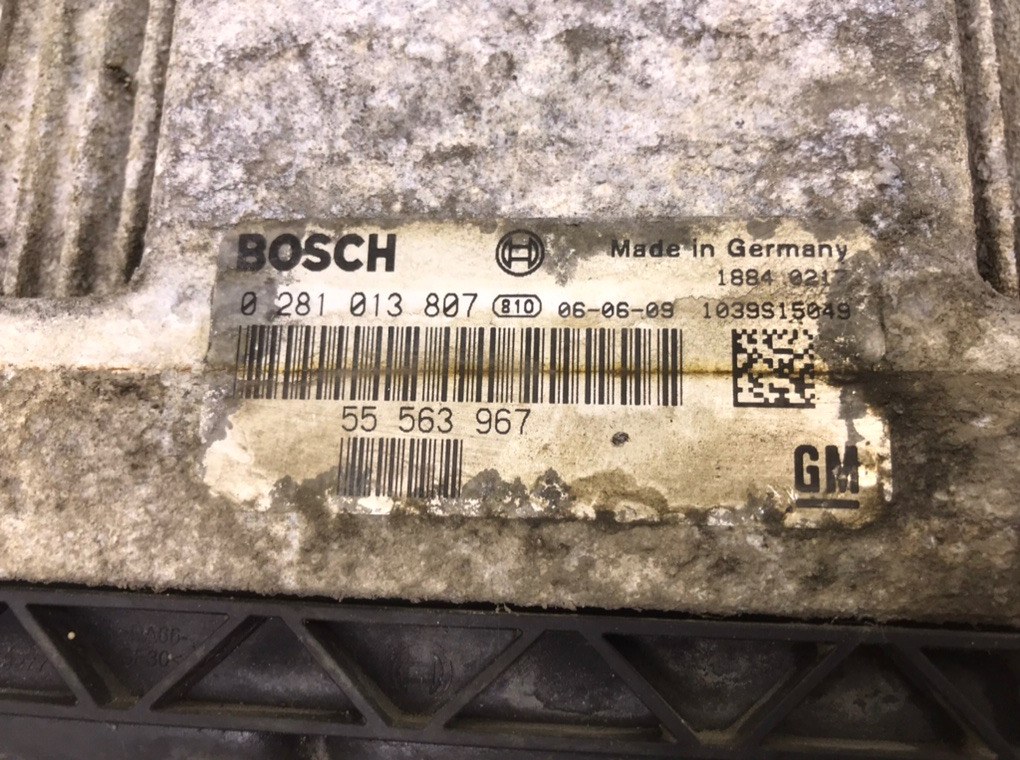 Блок управления двигателем бу для Saab 9-3  1.9 TiD,  2006 г.