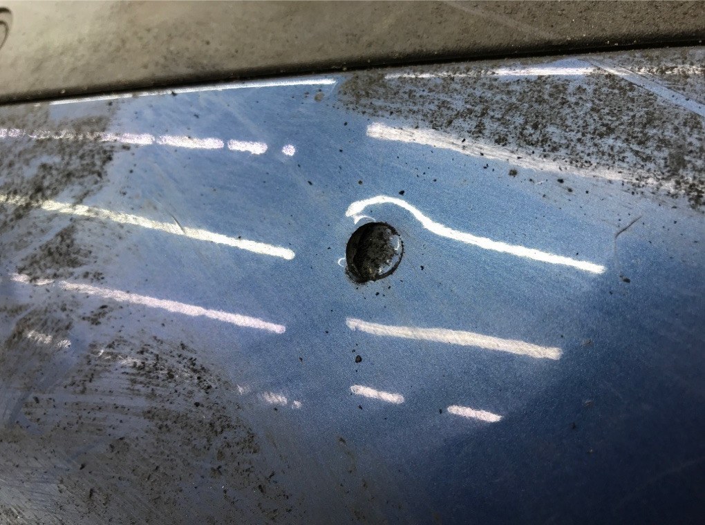 Бампер задний бу для Saab 9-3  1.9 TiD,  2006 г.