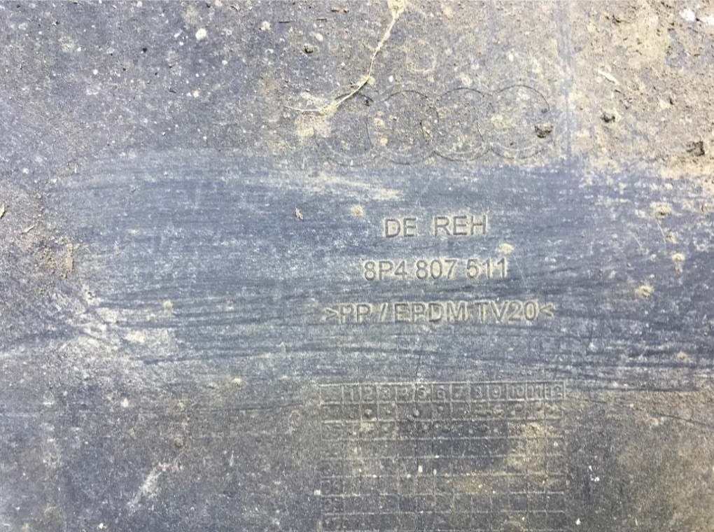 Бампер задний бу для Audi A3 8P 2.0 TDi,  2005 г.