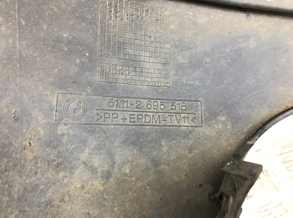 Бампер передний бу для BMW 3 E46 2.0 TD,  2004 г.