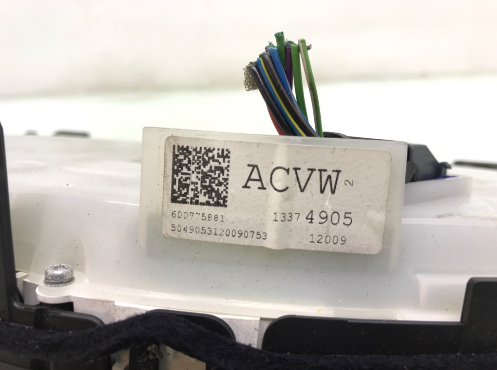 Щиток приборов (приборная панель) бу для Opel Astra J 1.3 CDTi,  2012 г.