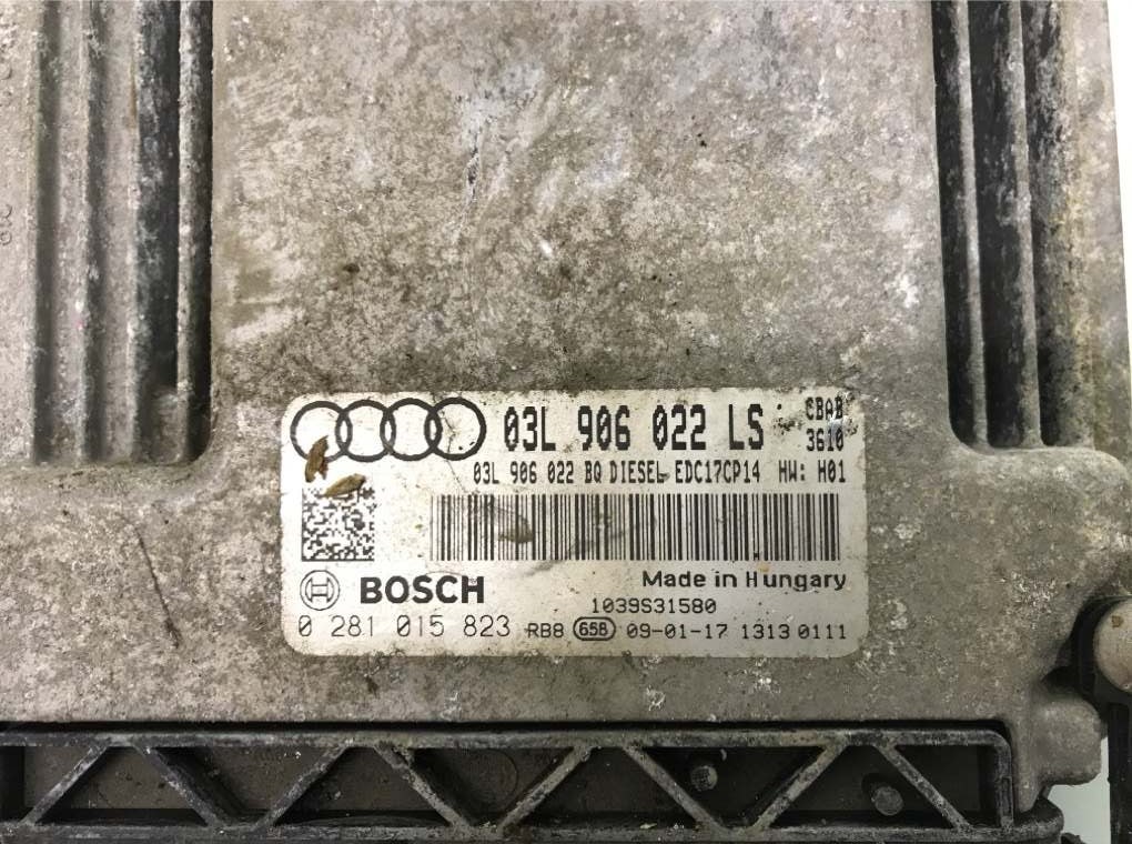 03L906022LS Блок управления двигателем Audi A3 8P 2009 , 0281015823