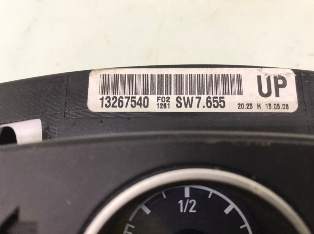 Щиток приборов (приборная панель) бу для Opel Astra H 1.9 CDTi,  2008 г.