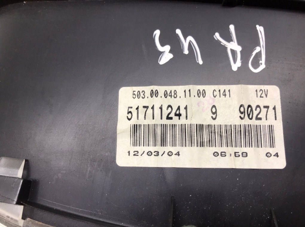 Щиток приборов (приборная панель) бу для Fiat Panda  1.2 i,  2004 г.