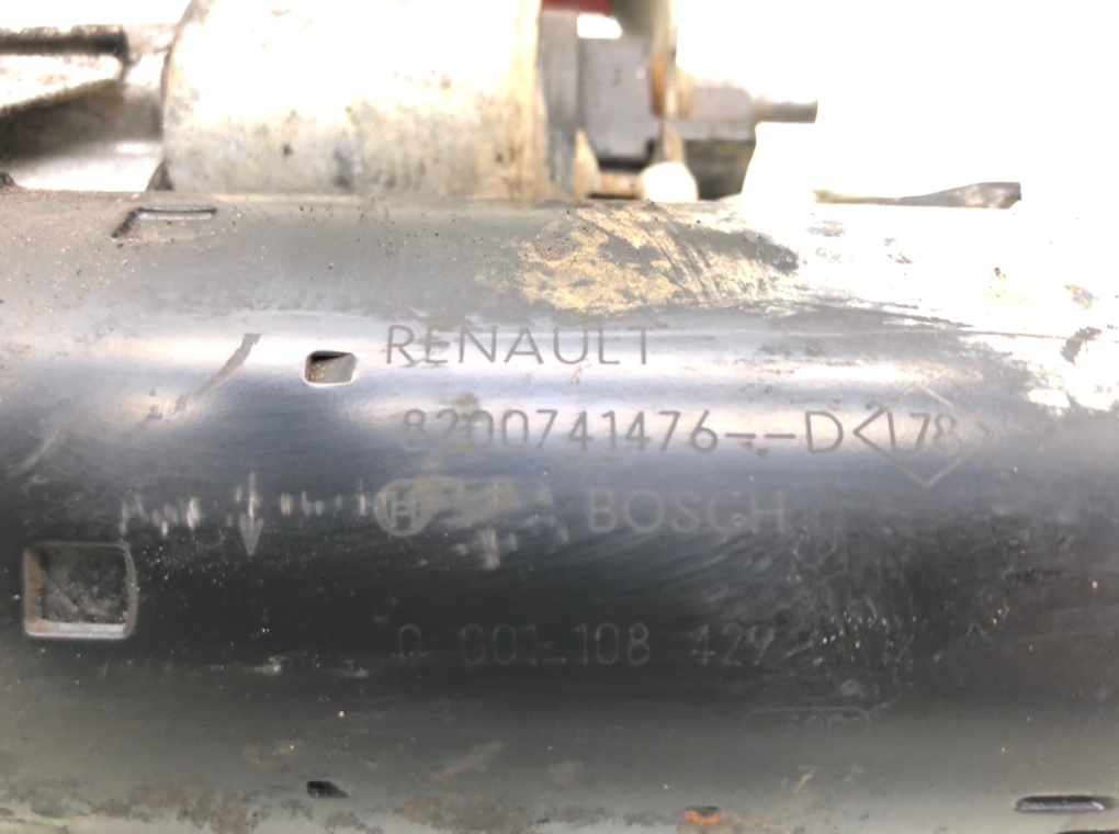 Стартер бу для Renault Grand Scenic 0001108429, 2010 Стартер бу для Renault Grand Scenic 1.9 DCi, 2010 г.