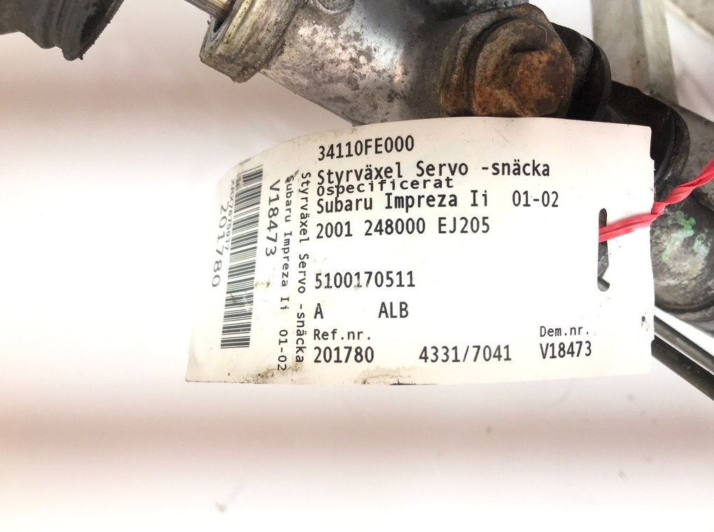 Рулевая рейка бу для Subaru Impreza  2.0 i,  2004 г.