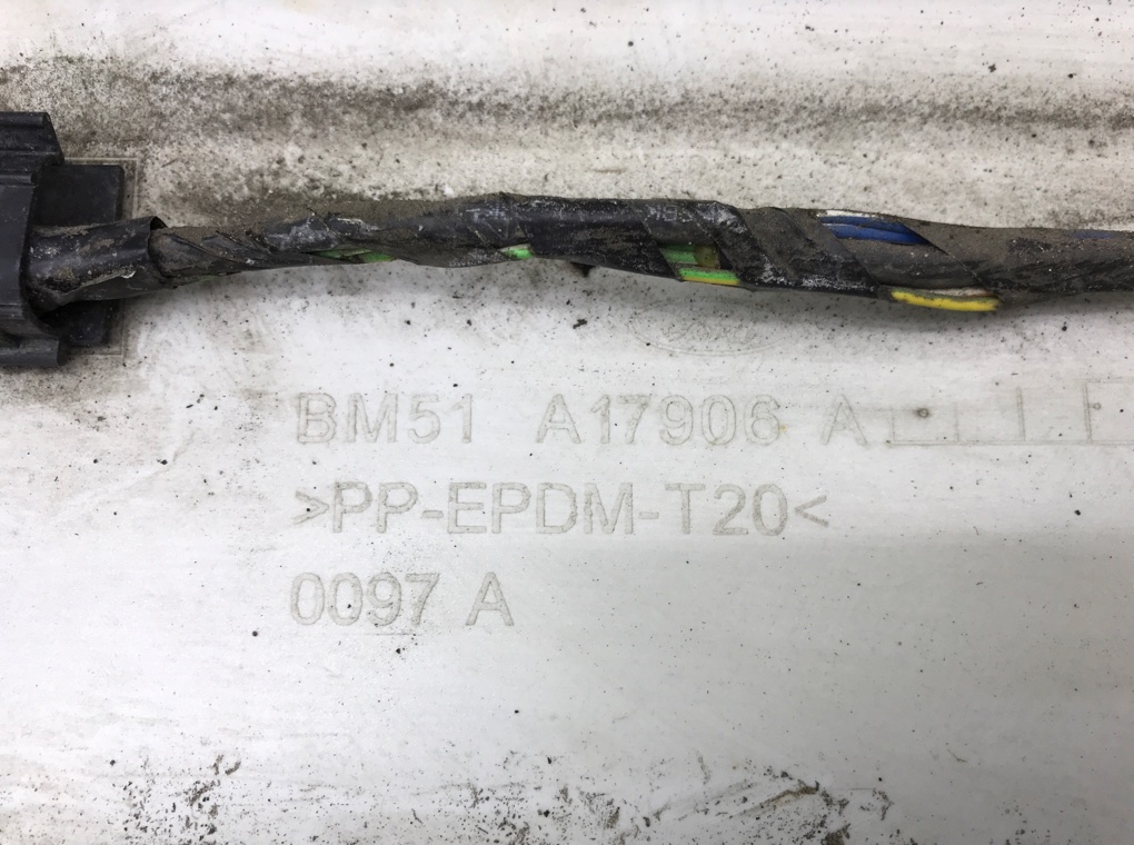 Бампер задний бу для Ford Focus 3 1.6 TDCi,  2012 г.