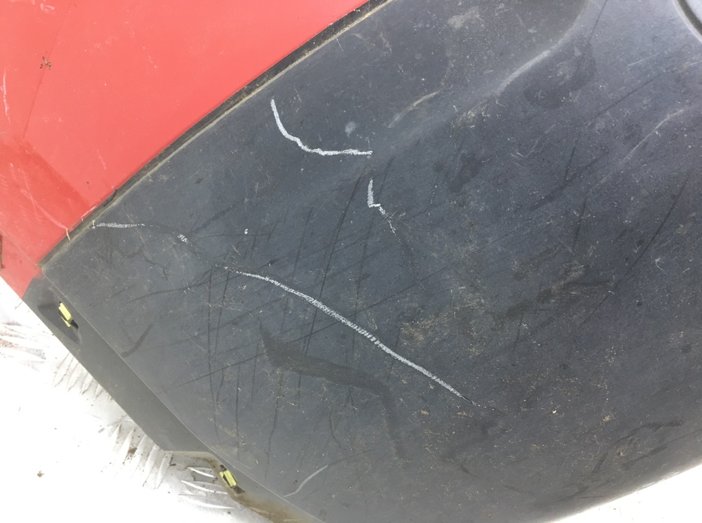 Бампер передний бу для Nissan Qashqai  2.0 DCi,  2008 г.