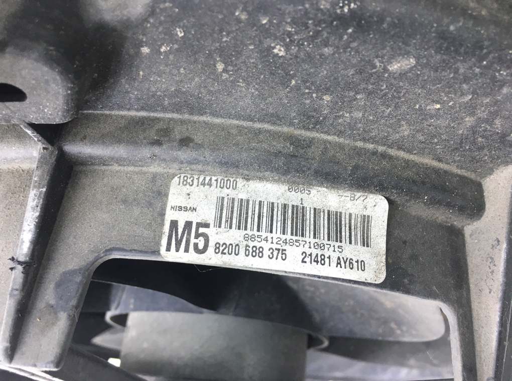 Кассета радиаторов бу для Nissan Note E11 1.5 DCi,  2010 г.