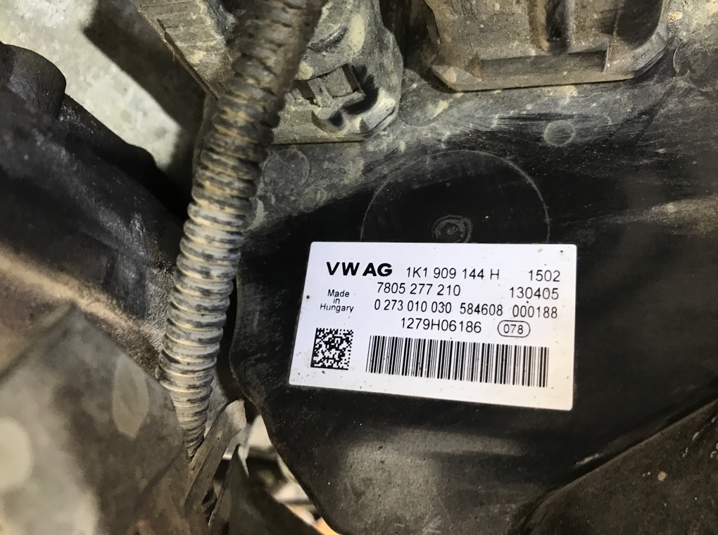 Рулевая рейка бу для Volkswagen Passat B6 1.6 FSI,  2006 г.