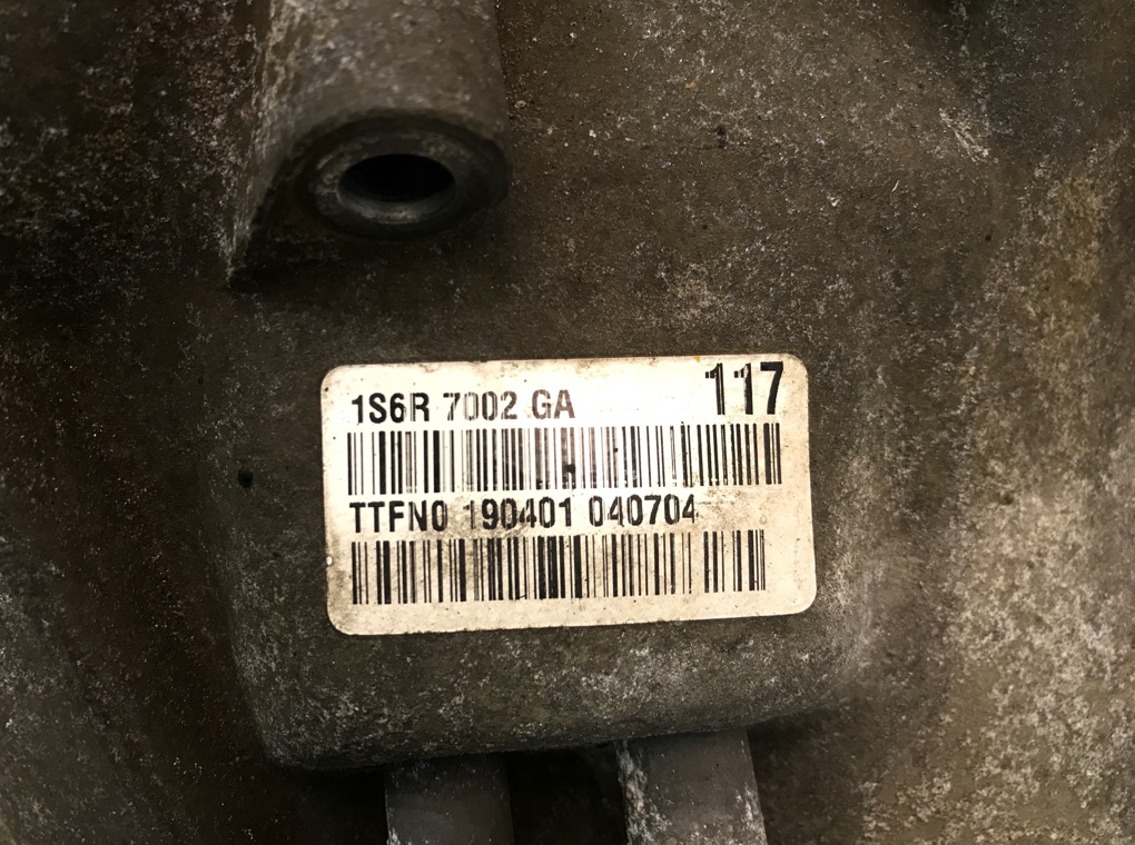 КПП механическая (МКПП) бу для Ford Fiesta  1.6 i,  2001 г. 1S6R7002GA