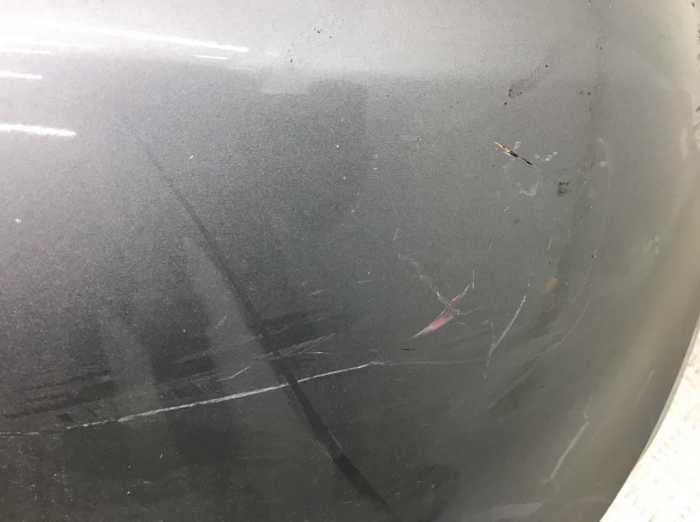 Бампер задний бу для Renault Clio  1.2 i,  2011 г.