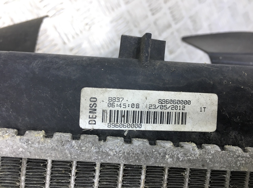 Кассета радиаторов бу для Fiat Doblo 2 1.3 JTD, 2012 г. Кассета радиаторов бу для Fiat Doblo 2 1.3 JTD, 2012 г.