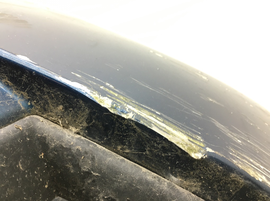 Бампер передний бу для Skoda Octavia A5 1.6 TDi,  2012 г.