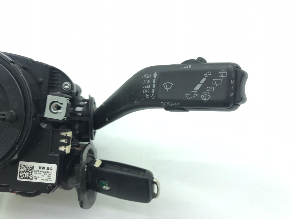 Переключатель подрулевой (стрекоза) бу для Skoda Octavia A5 1.8 TSI,  2011 г.