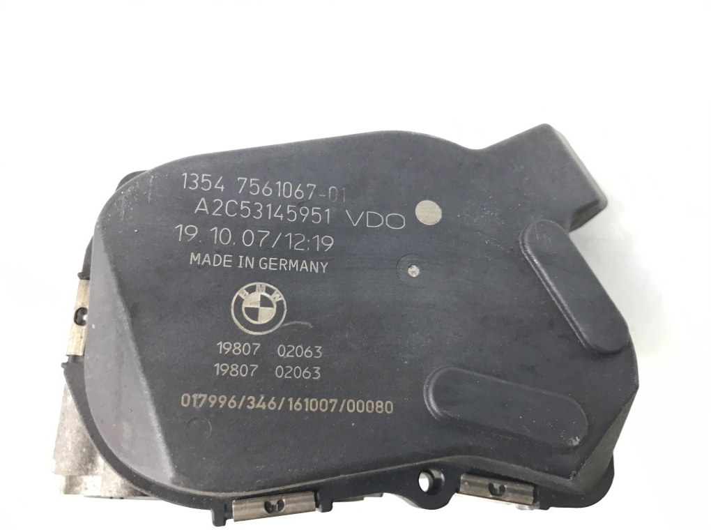 Заслонка дроссельная бу для BMW 1 E87/E81/E82/E88 1.6 i,  2007 г.