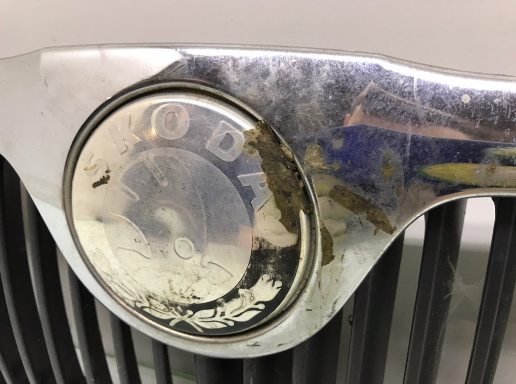 Решетка радиатора бу для Skoda Octavia A5 1.9 TDi, 2006 г. Решетка радиатора бу для Skoda Octavia A5 1.9 TDi, 2006 г.