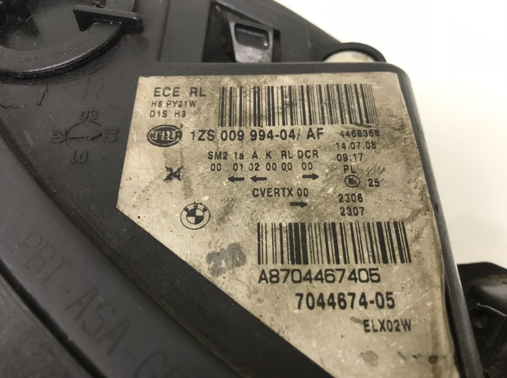 Фара правая бу для BMW 5 E60/E61 2.0 TD,  2008 г.