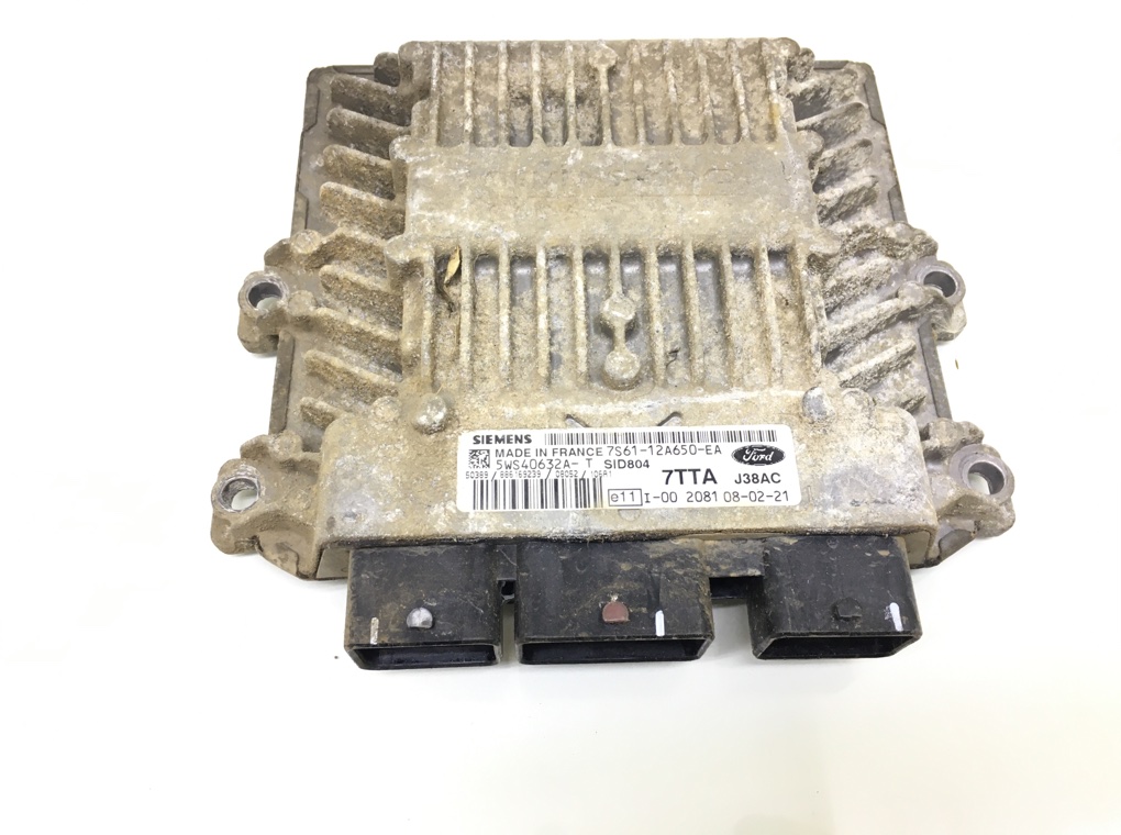 Блок управления двигателем бу для Ford Fiesta 5 1.4 TDCi, 2008 г.