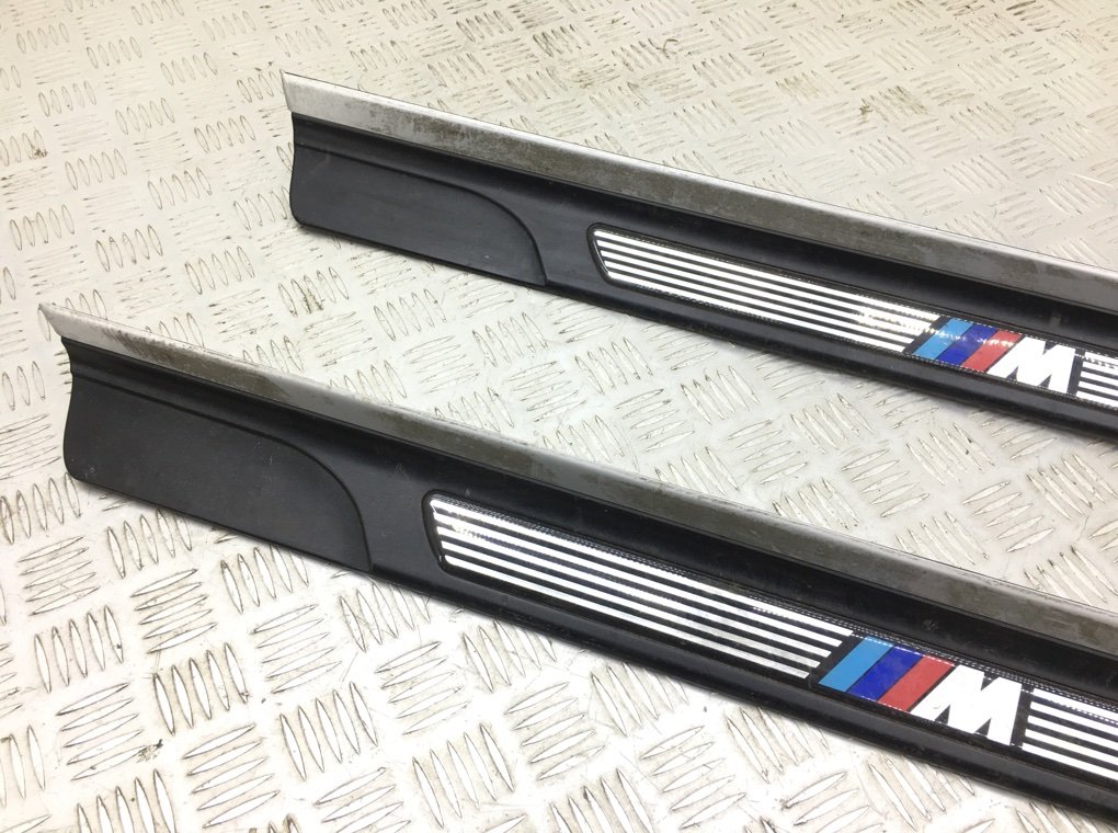 Накладка на порог бу для BMW 3 E46 2.0 TD,  2006 г.