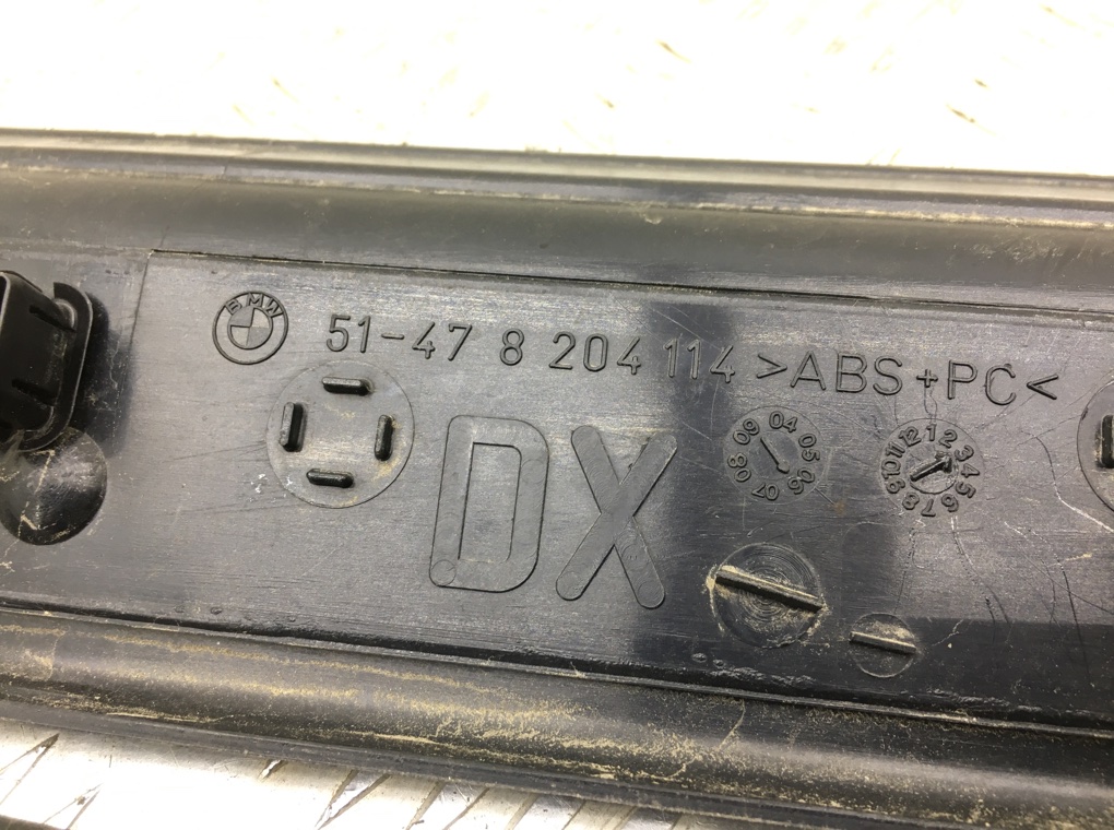 Накладка на порог бу для BMW 3 E46 2.0 TD,  2006 г.