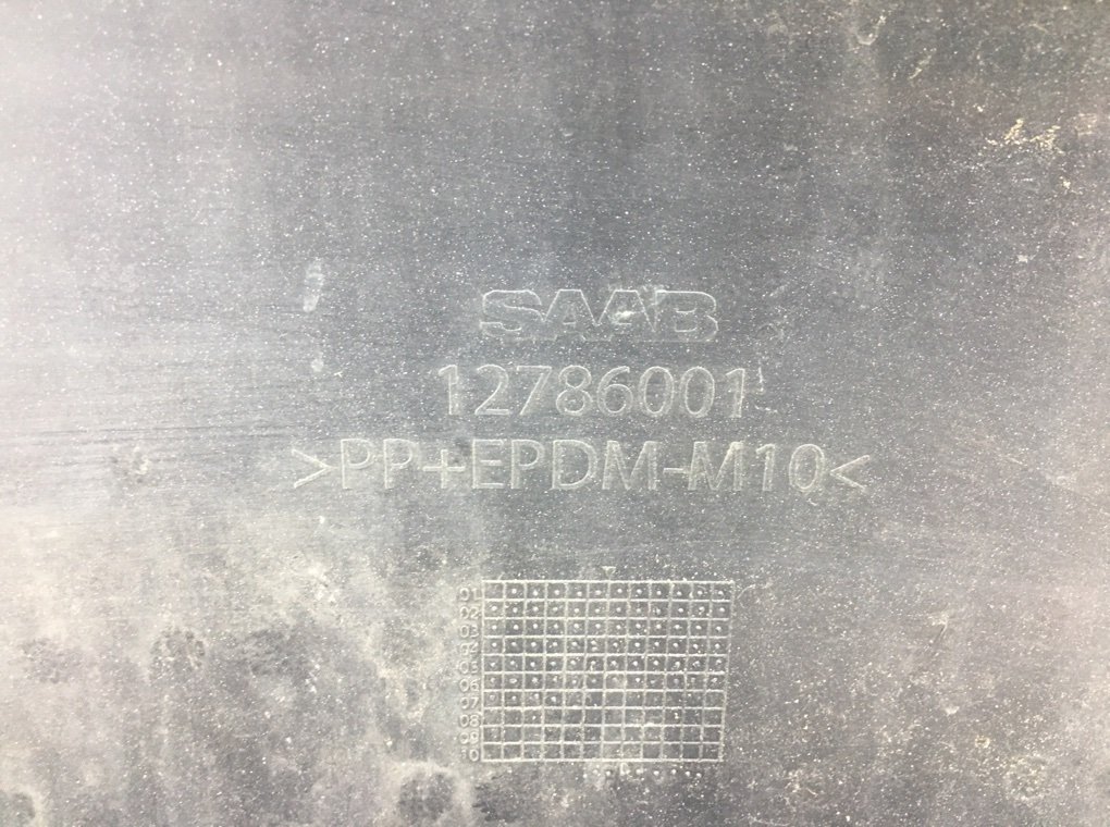 Бампер передний бу для Saab 9-3  1.9 TiD,  2007 г.