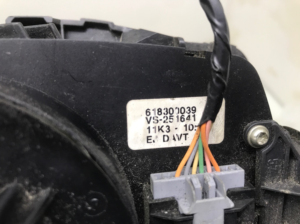 Переключатель подрулевой (стрекоза) бу для Renault Megane 2 1.6 i,  2005 г.