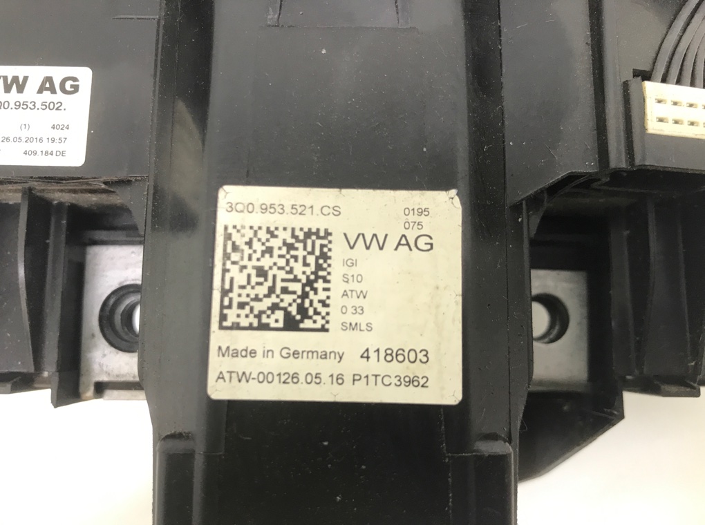 Переключатель подрулевой (стрекоза) бу для Volkswagen Passat B8 1.6 TDi,  2016 г.