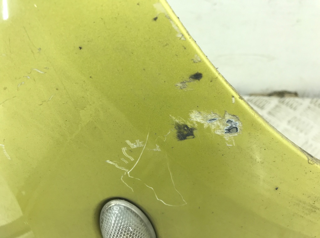 Крыло переднее правое бу для Peugeot 307  1.6 i,  2002 г.