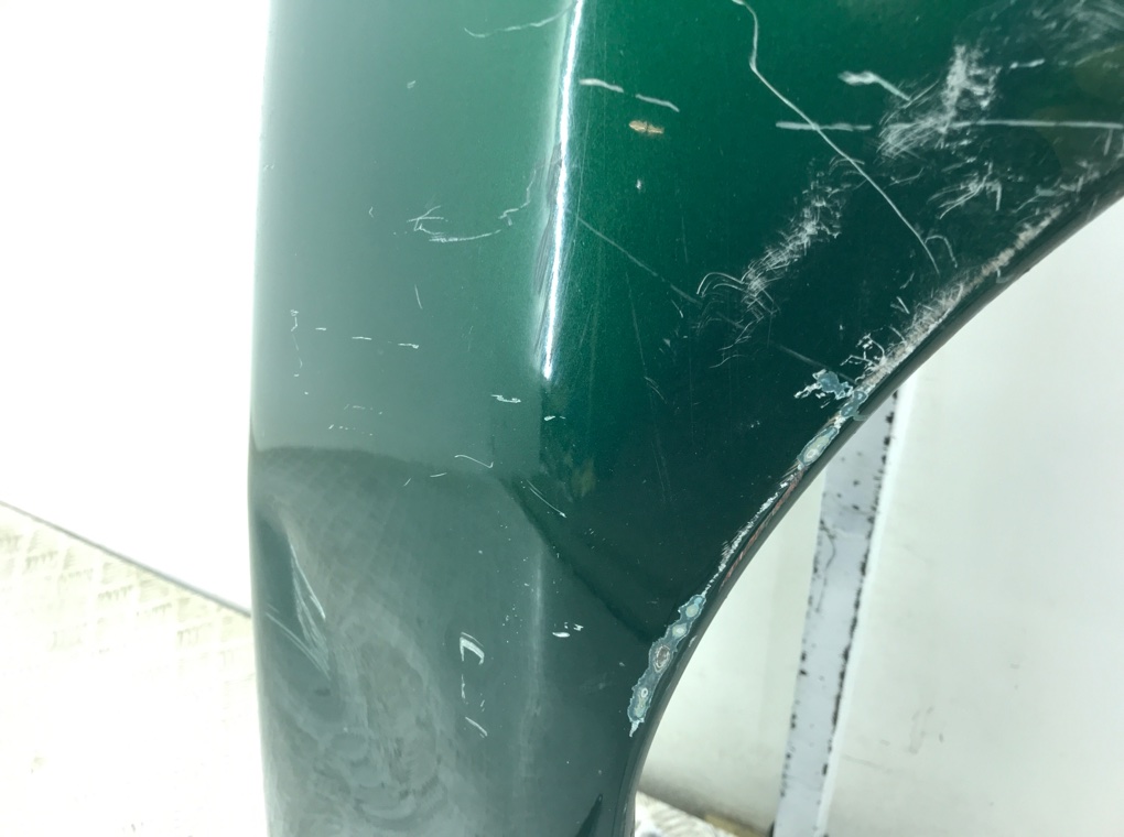 Крыло переднее правое бу для Peugeot 206  1.4 i,  2003 г.