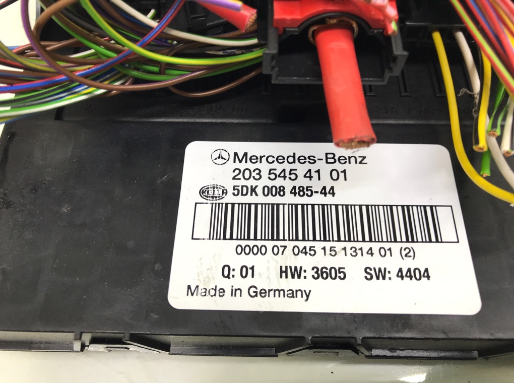 Блок предохранителей бу для Mercedes C W203 2.2 CDi,  2008 г.