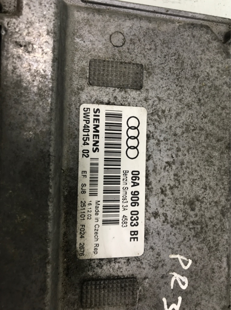 Блок управления двигателем бу для Audi A3 8L 1.6 i,  2003 г.